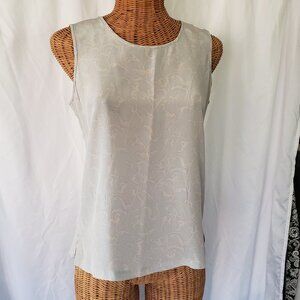 Draper's Studio 100% silk blouse & Jacket in Light Blue - Size 6